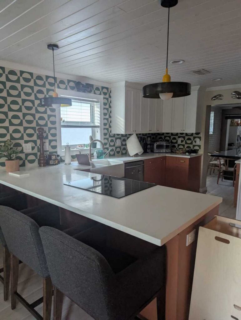 Residential Water Damage Kitchen Rebuild in Hollywood FL